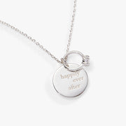 “happily Ever After” Duo Charm Pendant Necklace