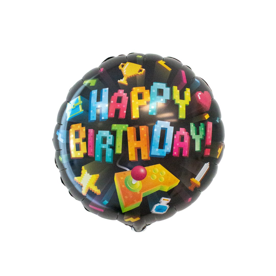 Happy Birthday Gaming Balloon
