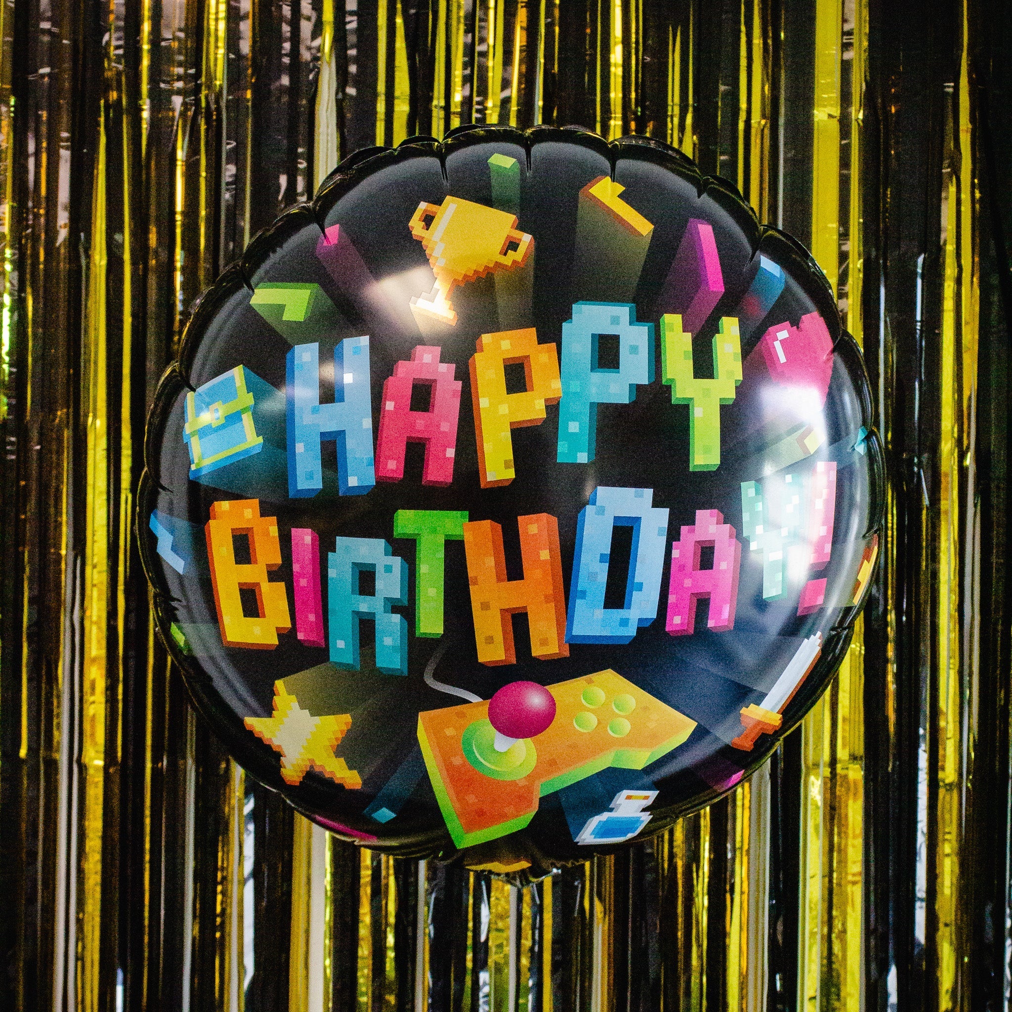 Happy Birthday Gaming Balloon