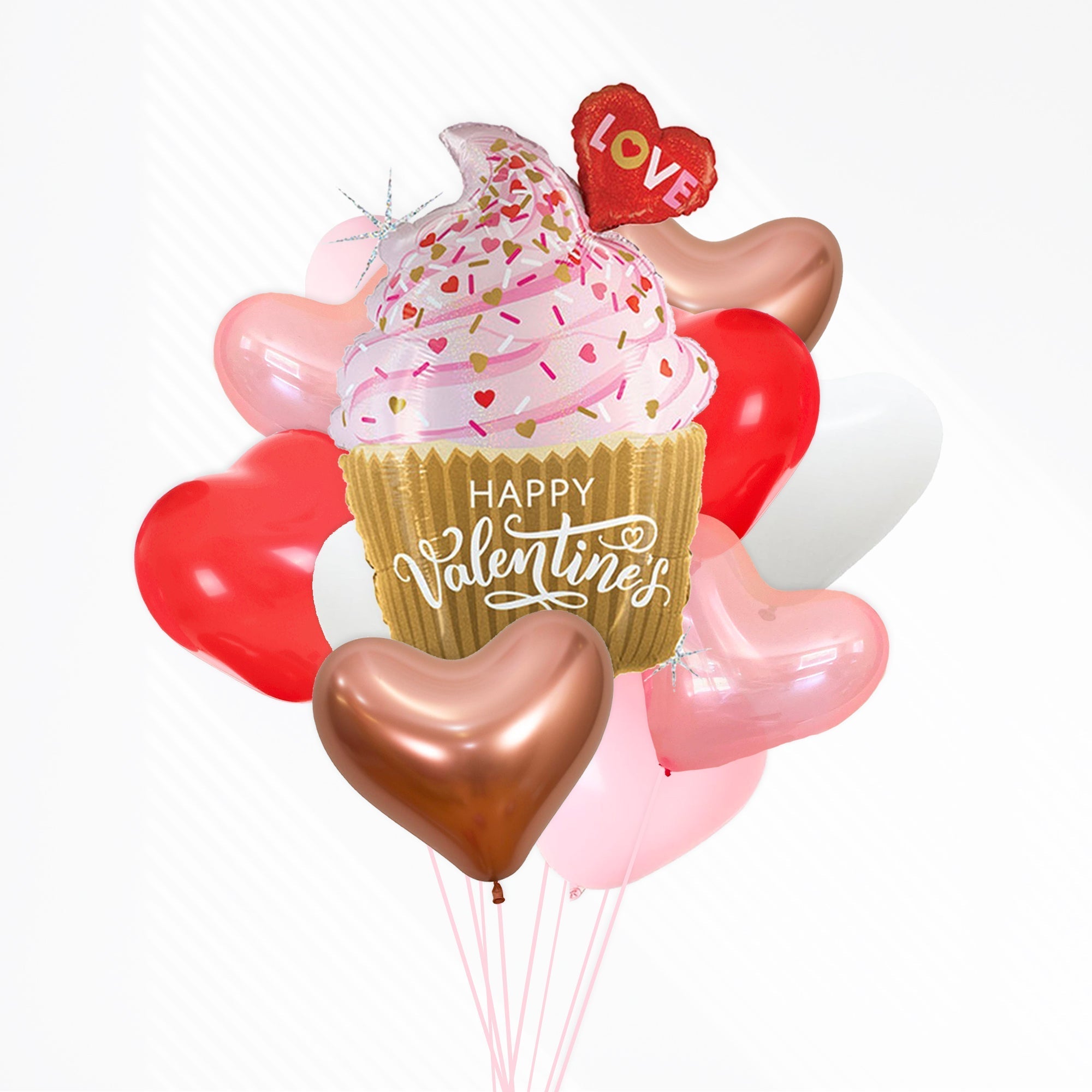 Valentine's Cupcake Balloon