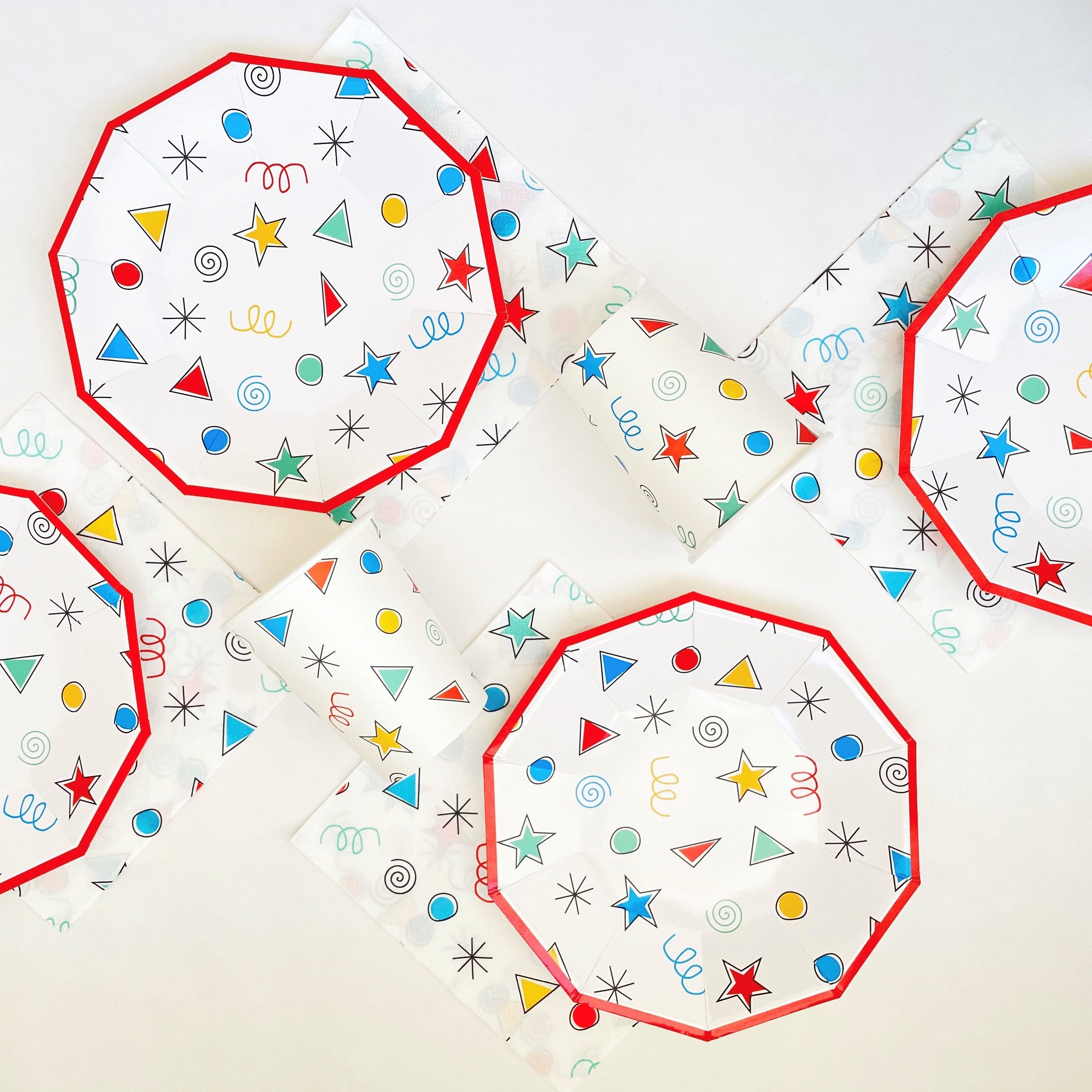 Happy Colors Napkins (set Of 16)