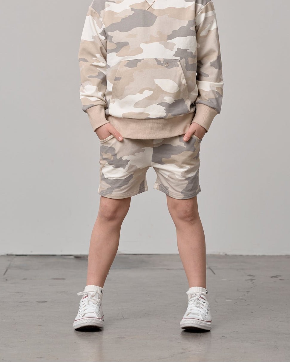 Harem Short - Faded Camo