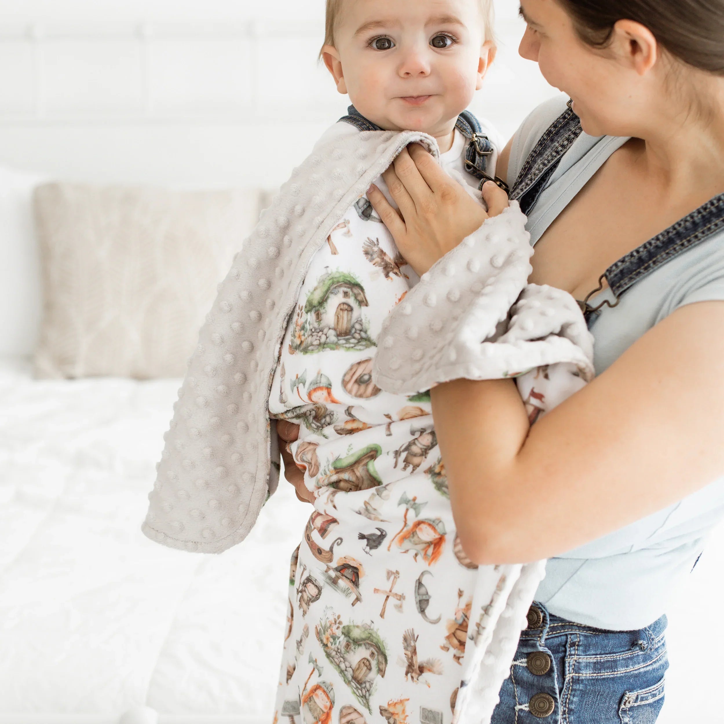 Baby & Toddler Minky Blanket - Vikings