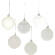 Giant Hue Ornament Set, White