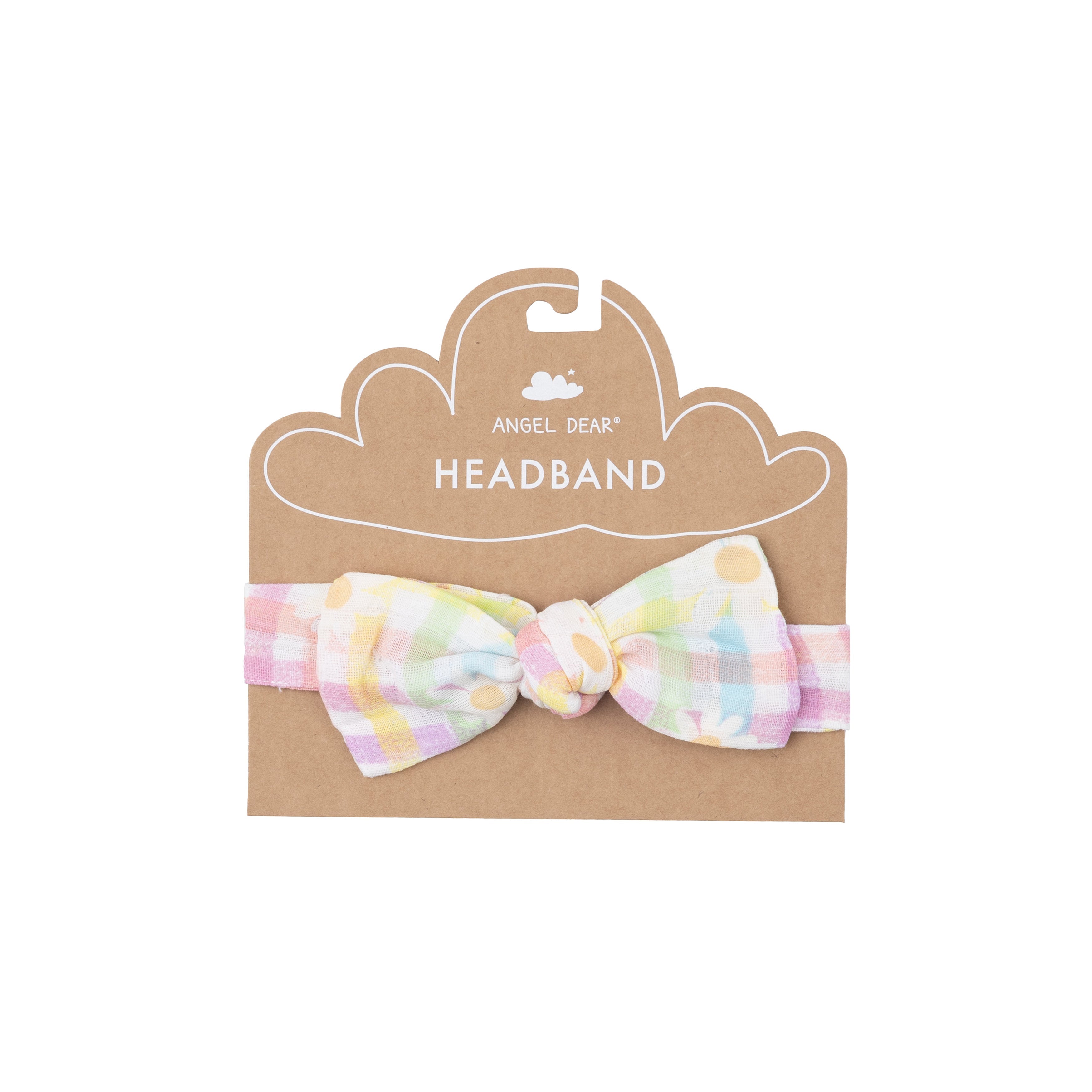 Headband - Gingham Daisy