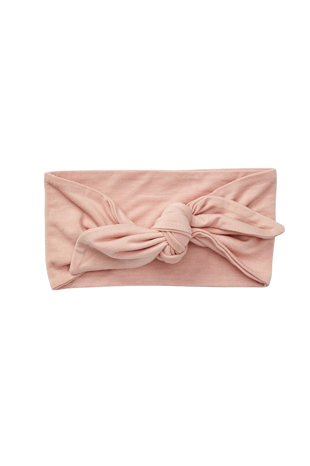 Bow Headband - Blush