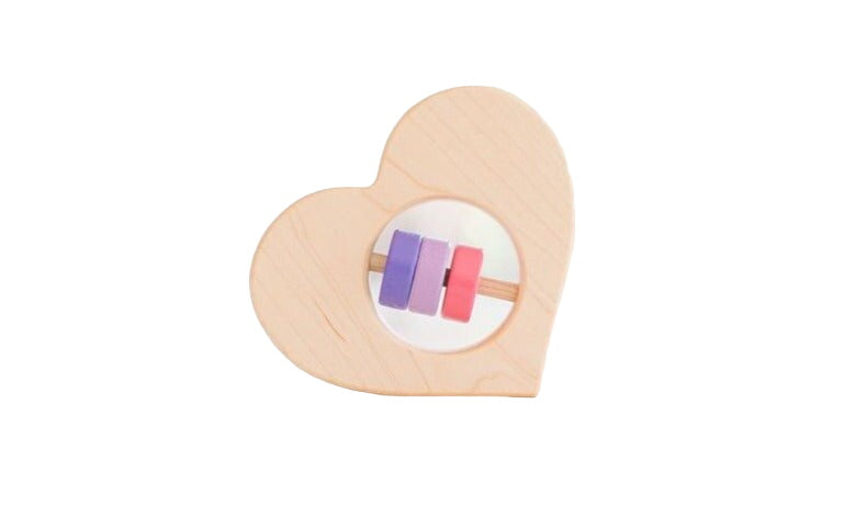 Heart Baby Rattle