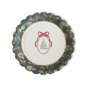 Hearth & Holly Vintage Floral Dessert Plates (12pcs)