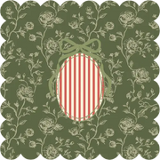 Hearth & Holly Vintage Floral Dinner Napkins (24pcs)