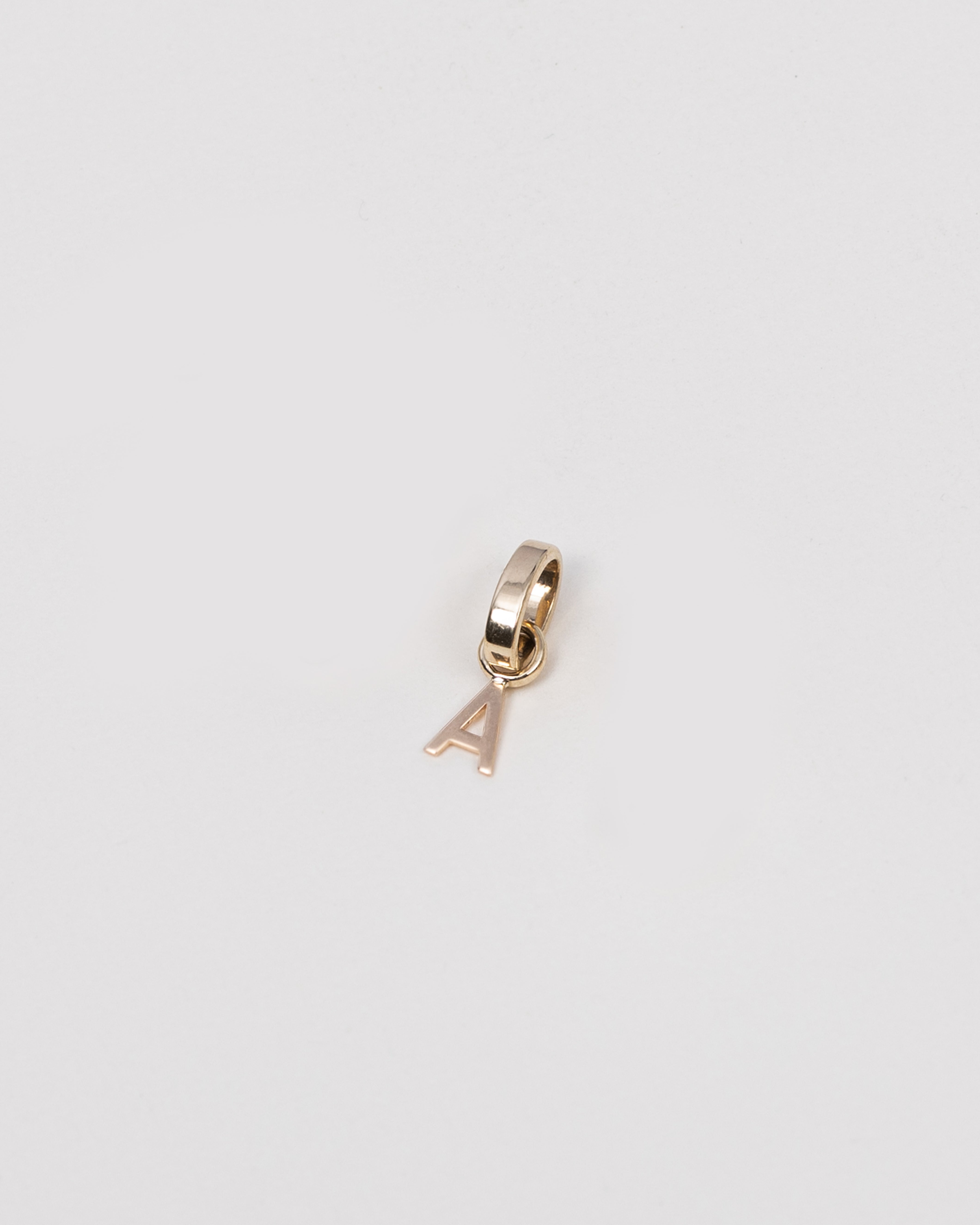 14k Gold Heirloom Charm With Initial