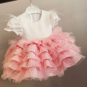 Helena Pink Party Dress