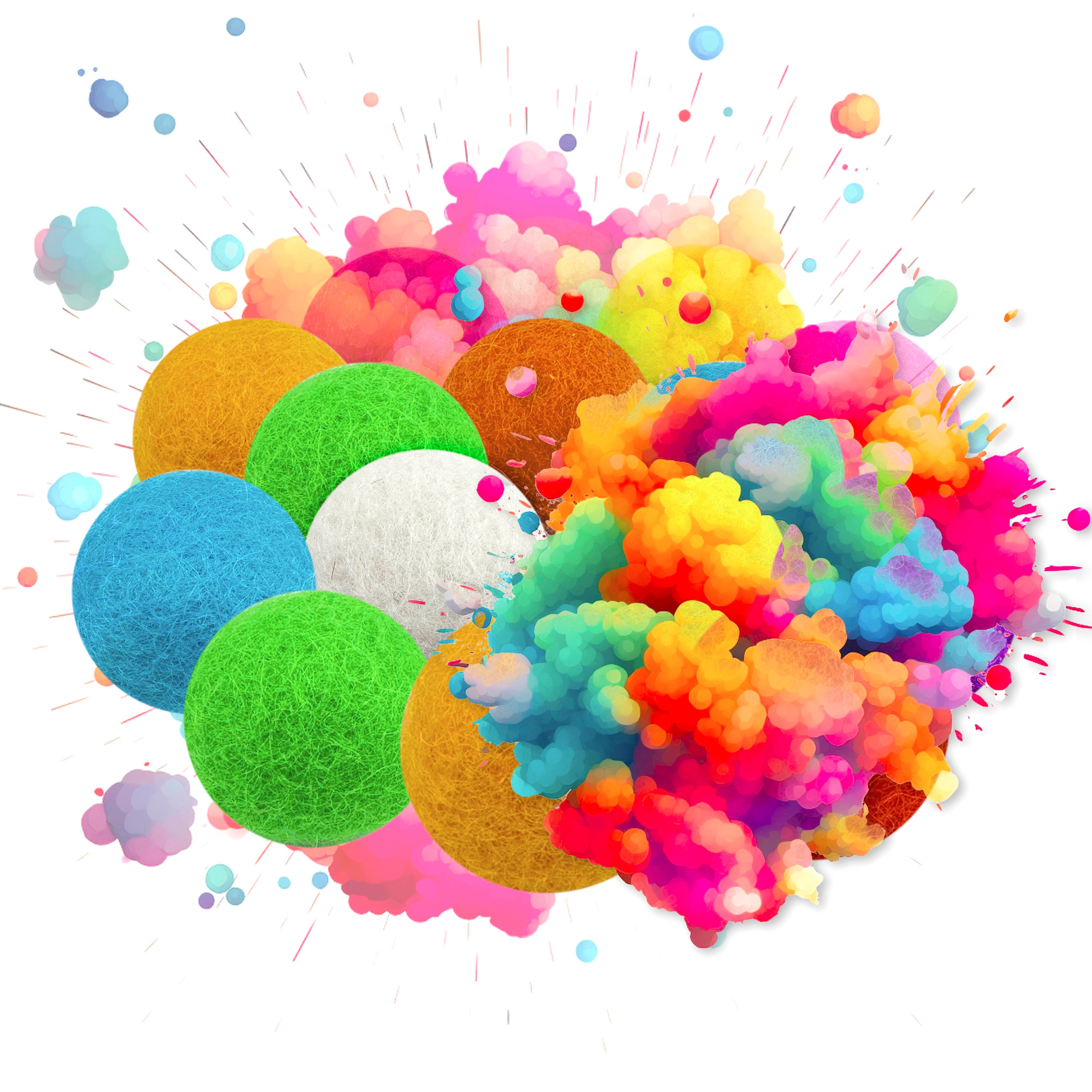 Felt Ball Slingshots Ammo - 15 Balls