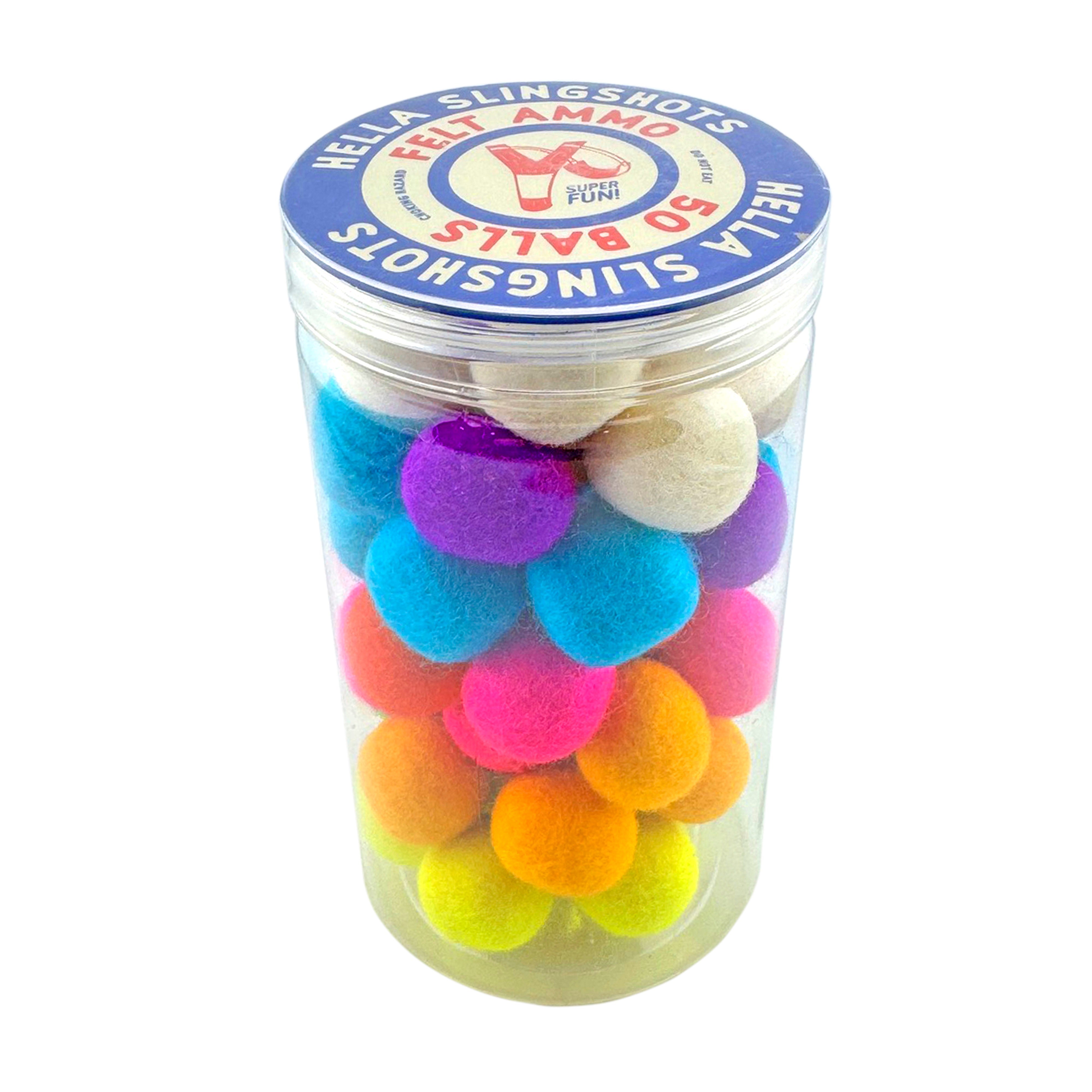 Felt Ball Slingshots Ammo - 50 Balls