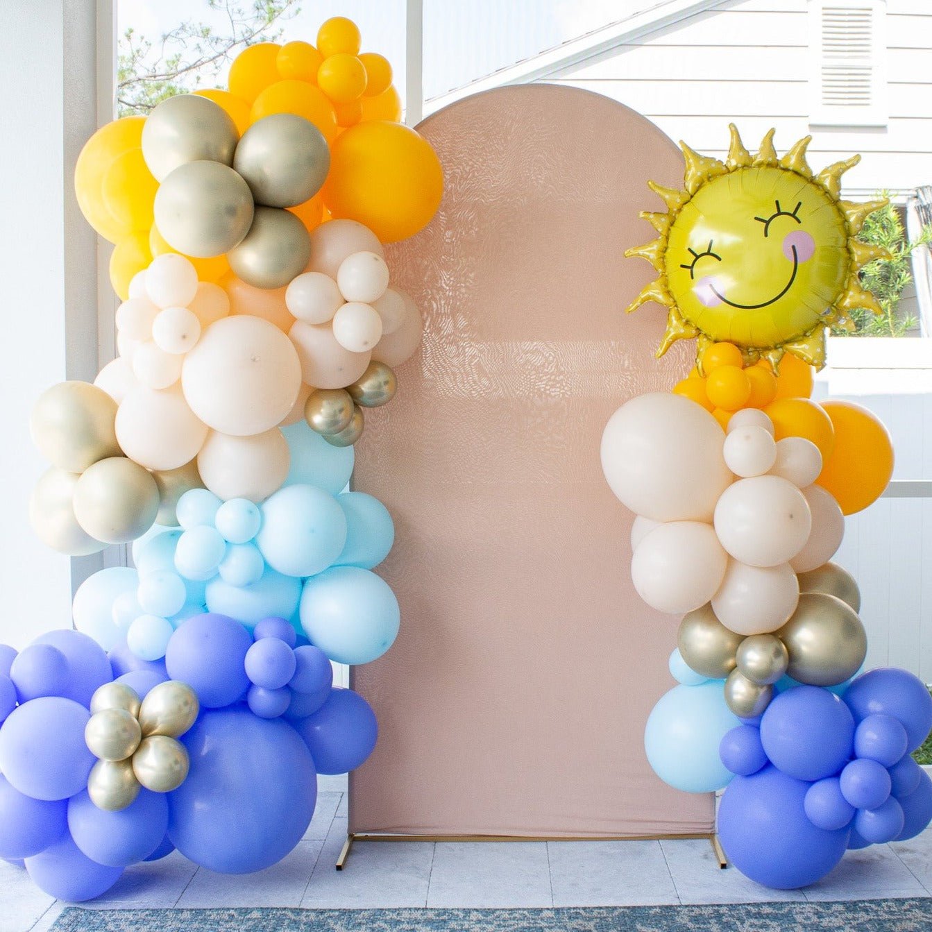 Here Comes The Son Balloon Garland Kit