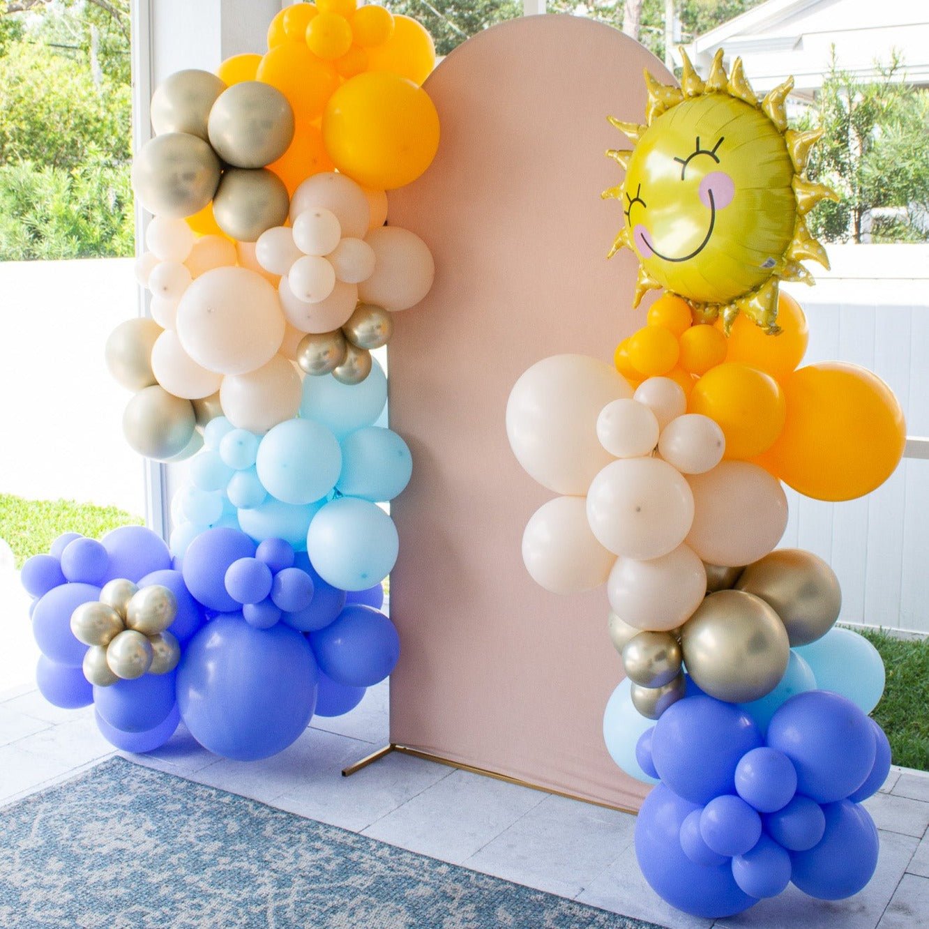 Here Comes The Son Balloon Garland Kit
