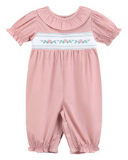 Heirloom Rose Ruffle Smocked Playsuit