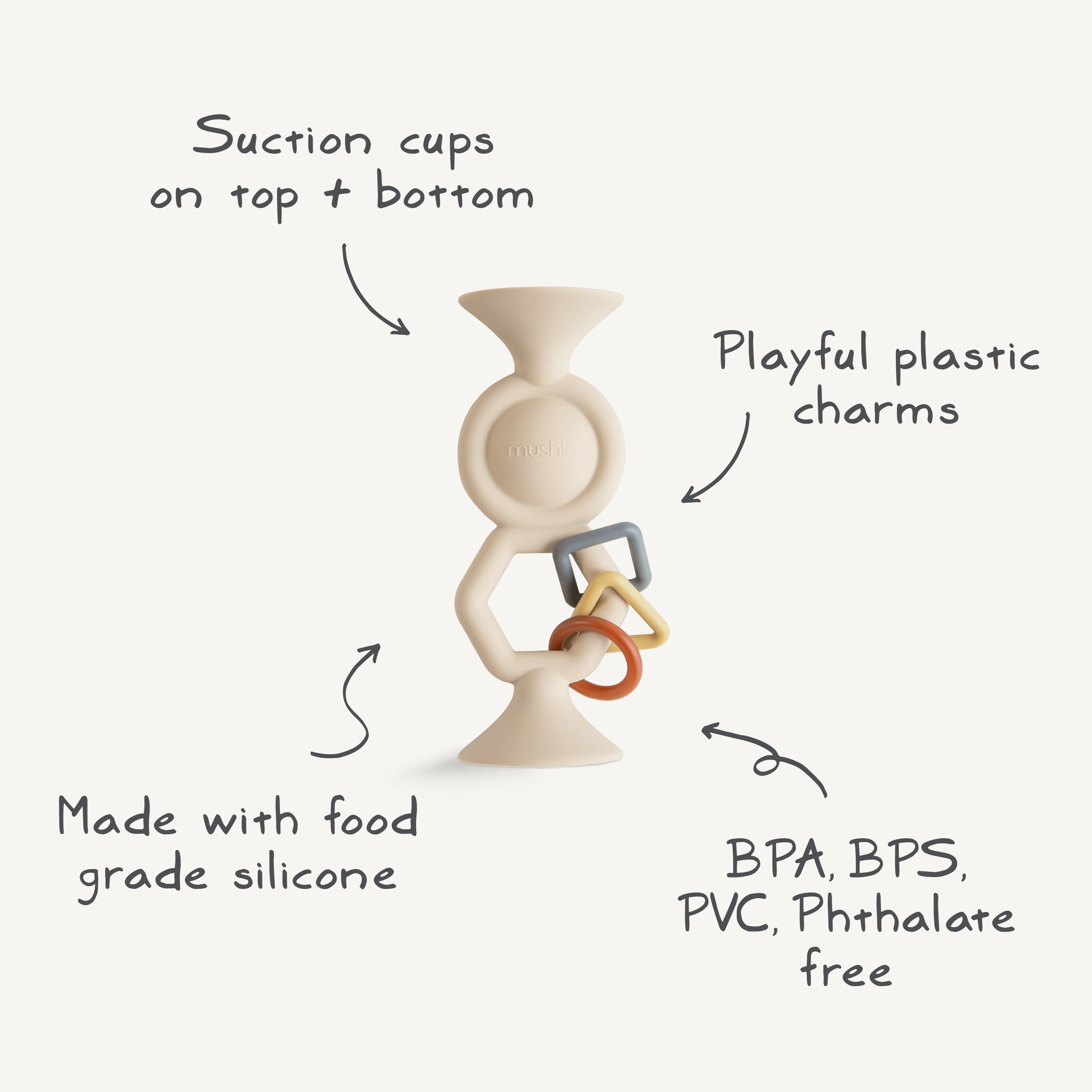Hexapop Suction Toy