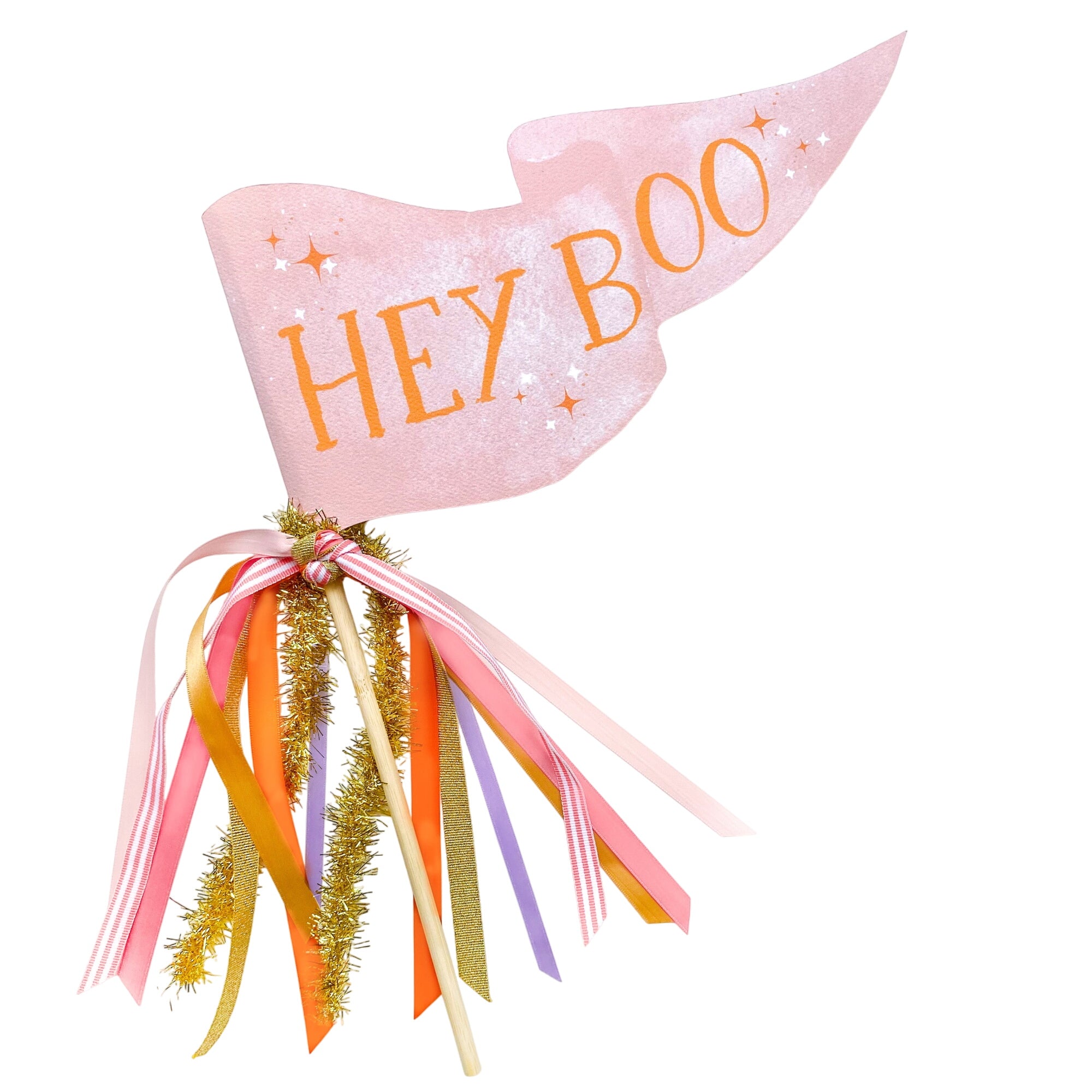 Hey Boo Party Pennant