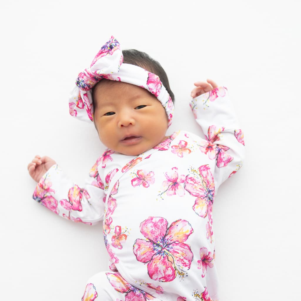 Hibiscus Kiss Bow Headband