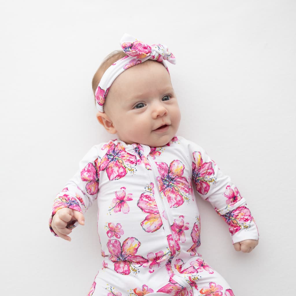Hibiscus Kiss Bow Headband