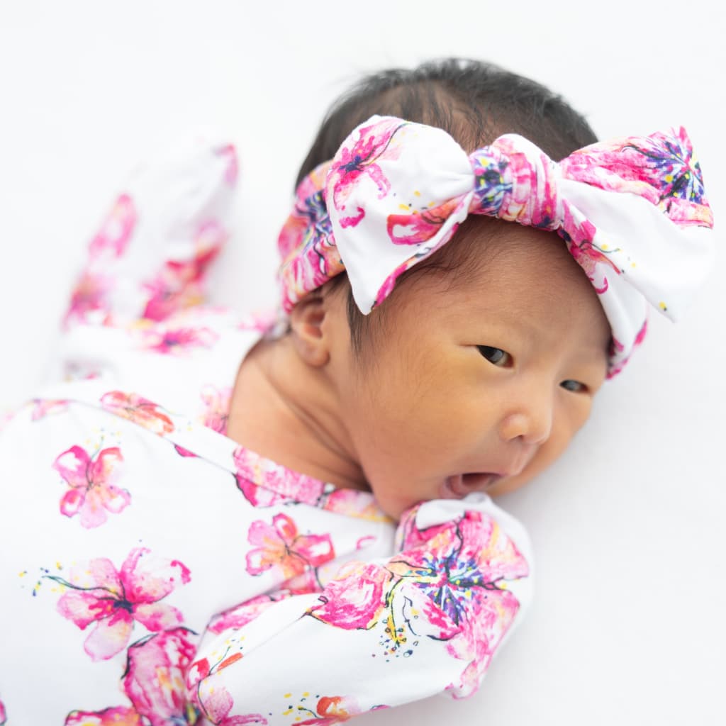 Hibiscus Kiss Bow Headband