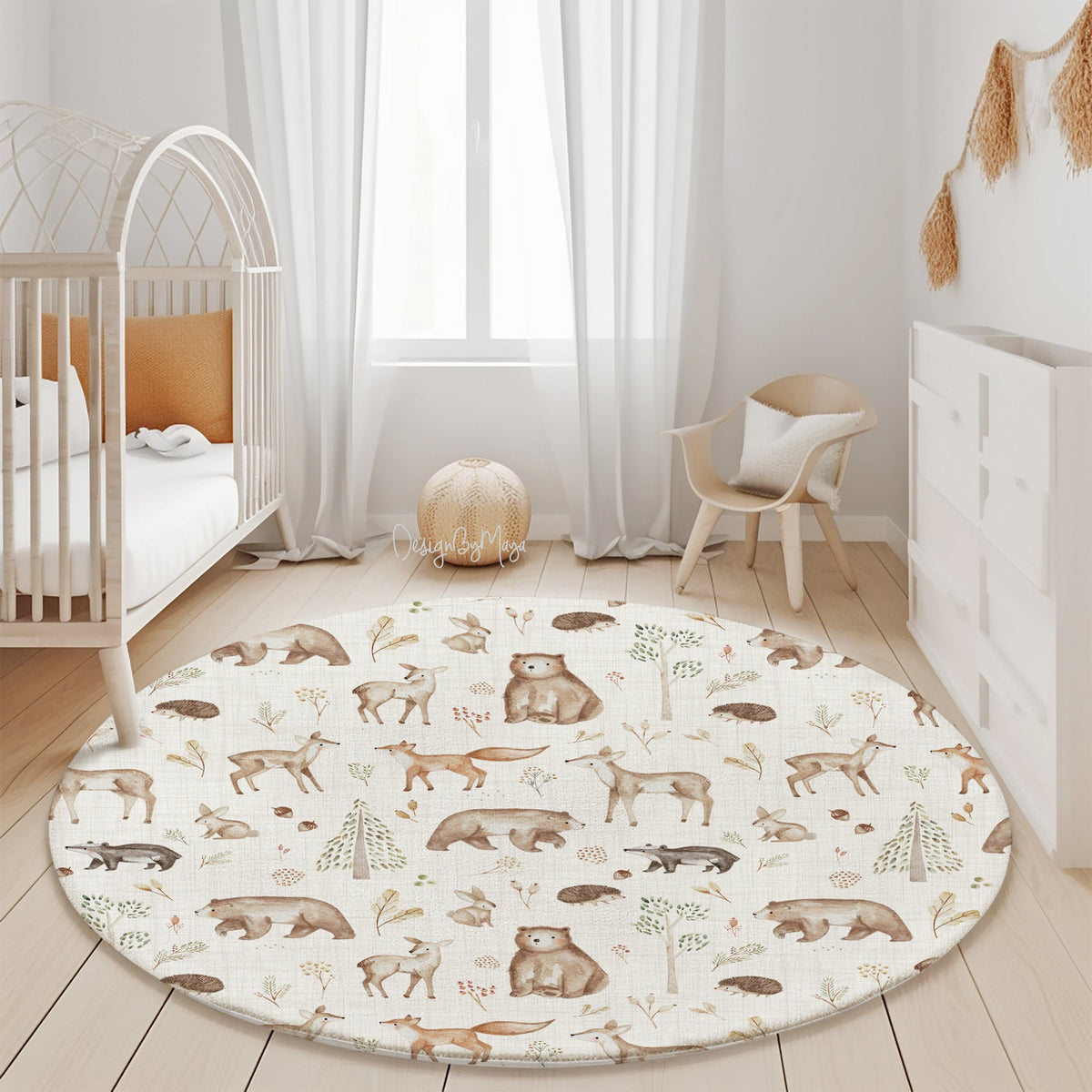 Farm Be Wild Kids Room - Play Rug - Area Rug