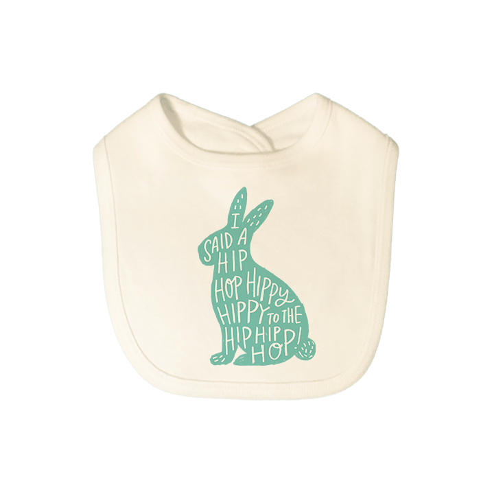 Graphic Bib | Hippy Hoppy