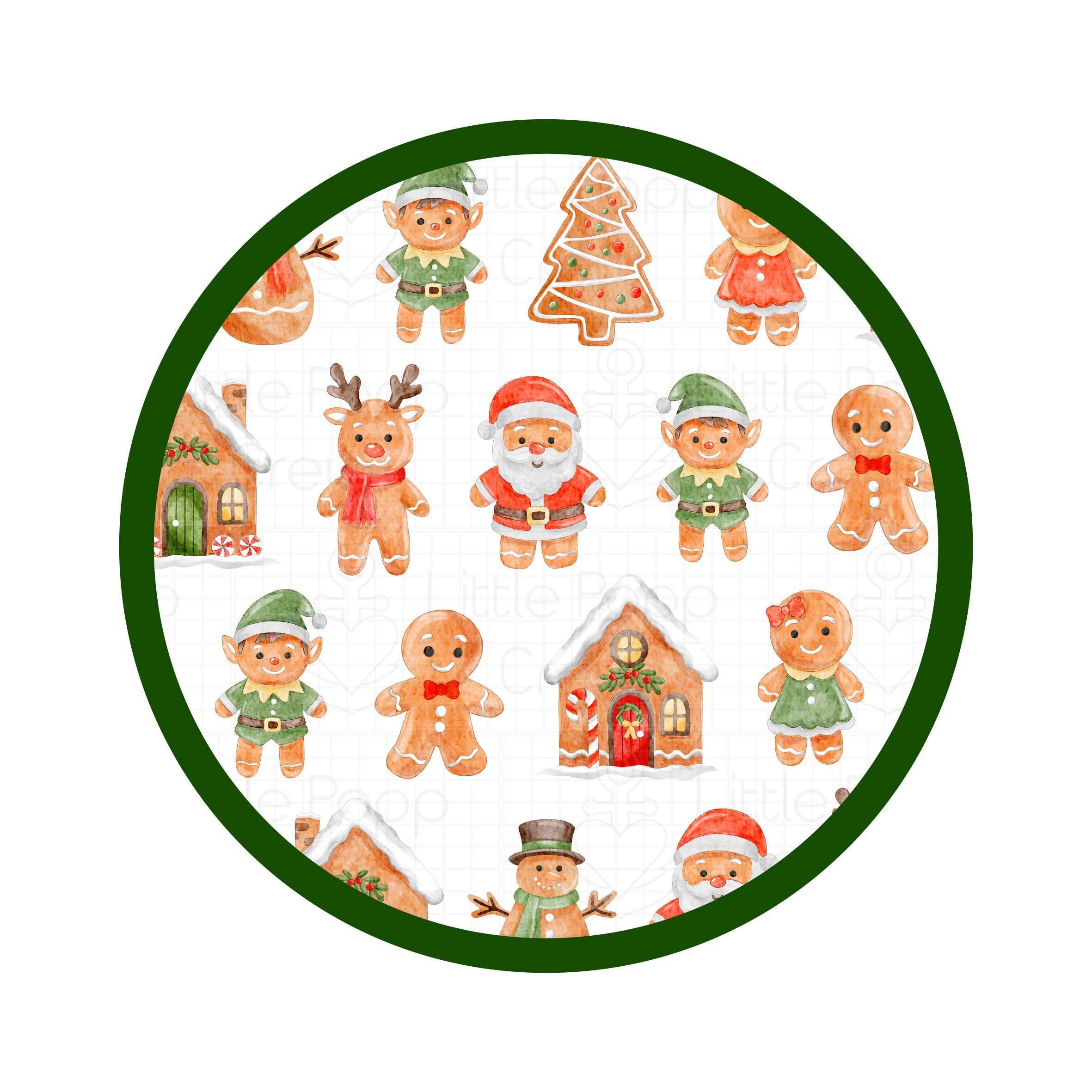 Christmas | Holiday Gingerbread | Women's Bamboo Joggers