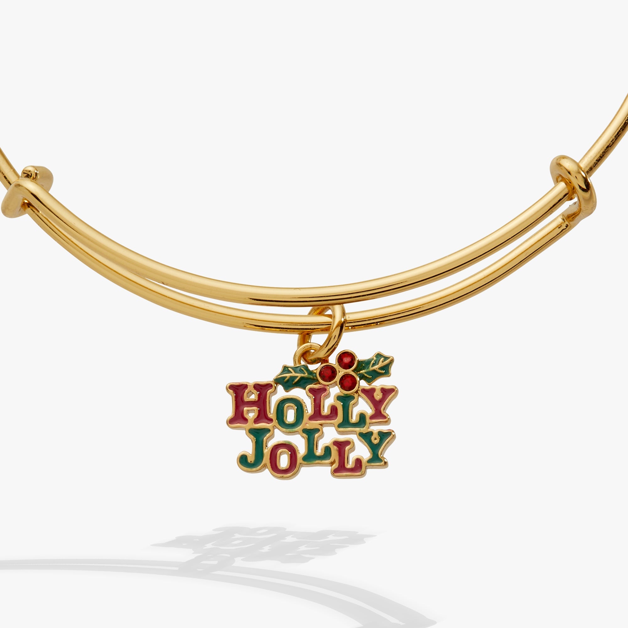 'holly Jolly' Charm Bangle