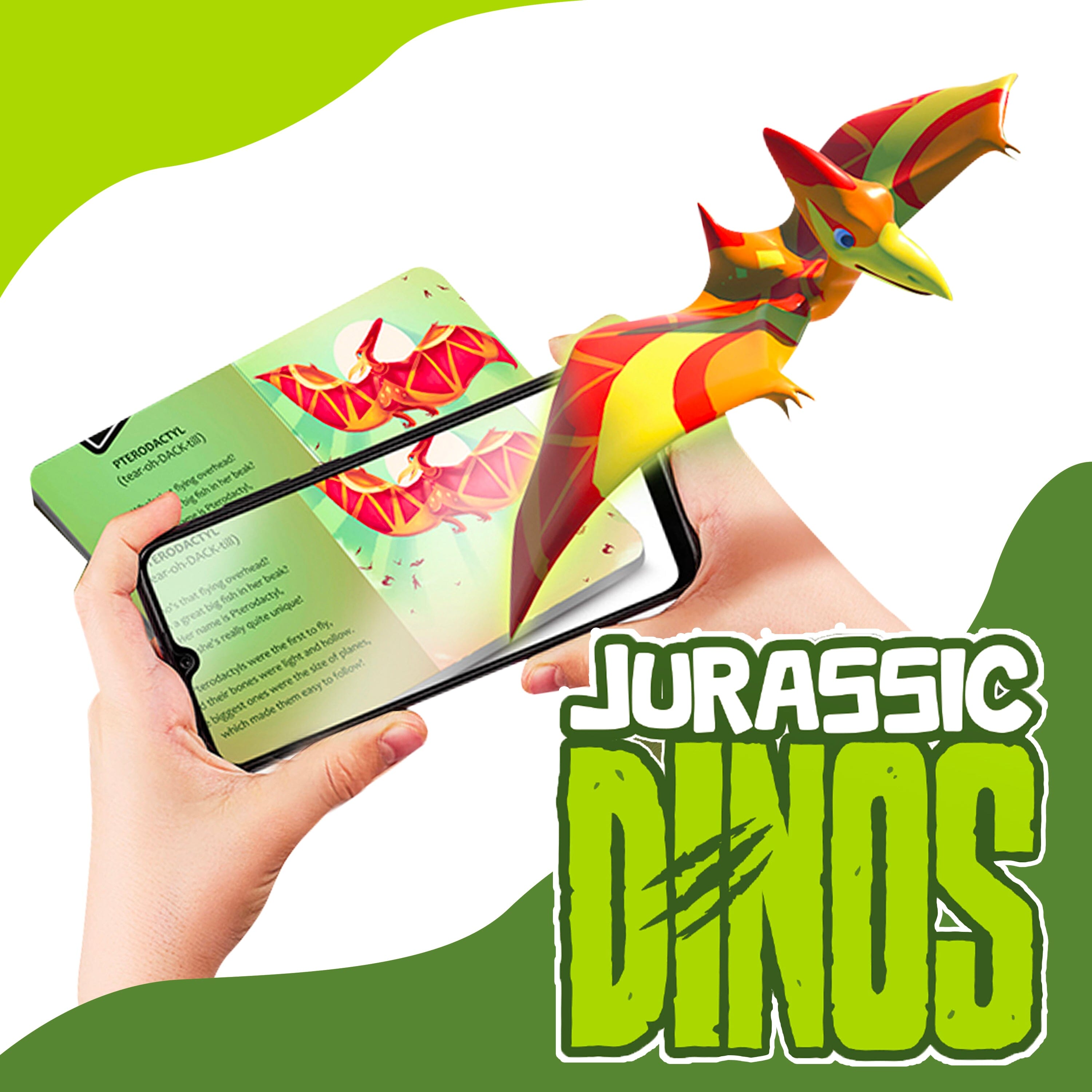 Holotoyz - Jurassic Dinos Ar Book
