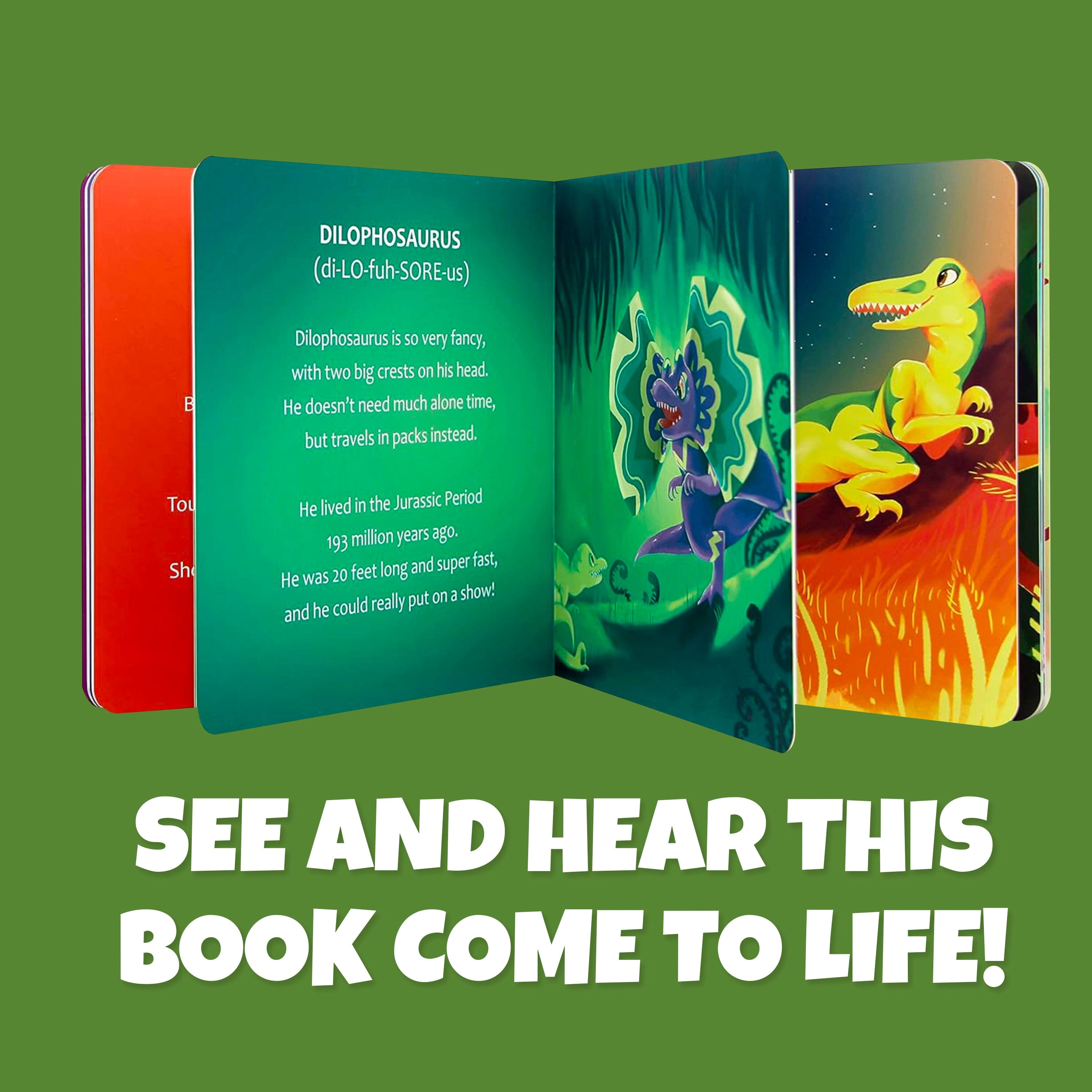 Holotoyz - Jurassic Dinos Ar Book