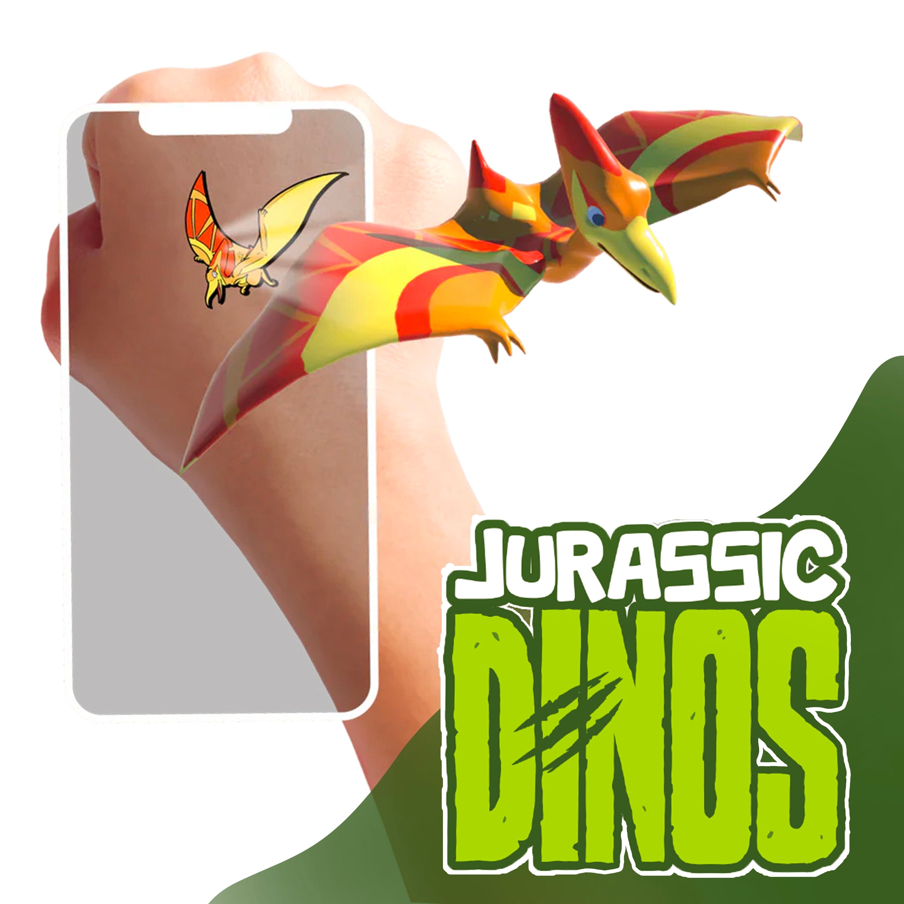 Holotoyz - Jurassic Dinos Ar Tattoos