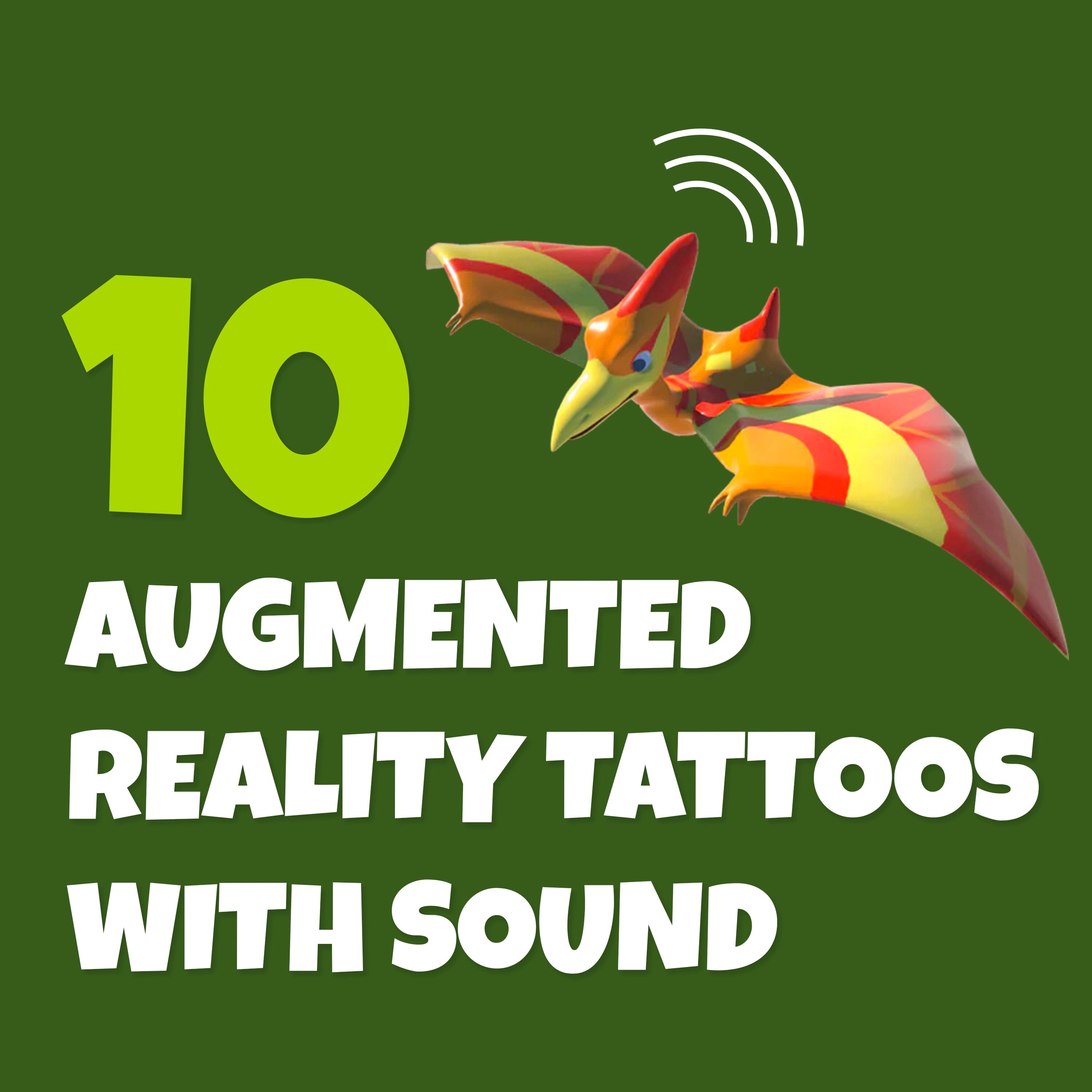 Holotoyz - Jurassic Dinos Ar Tattoos