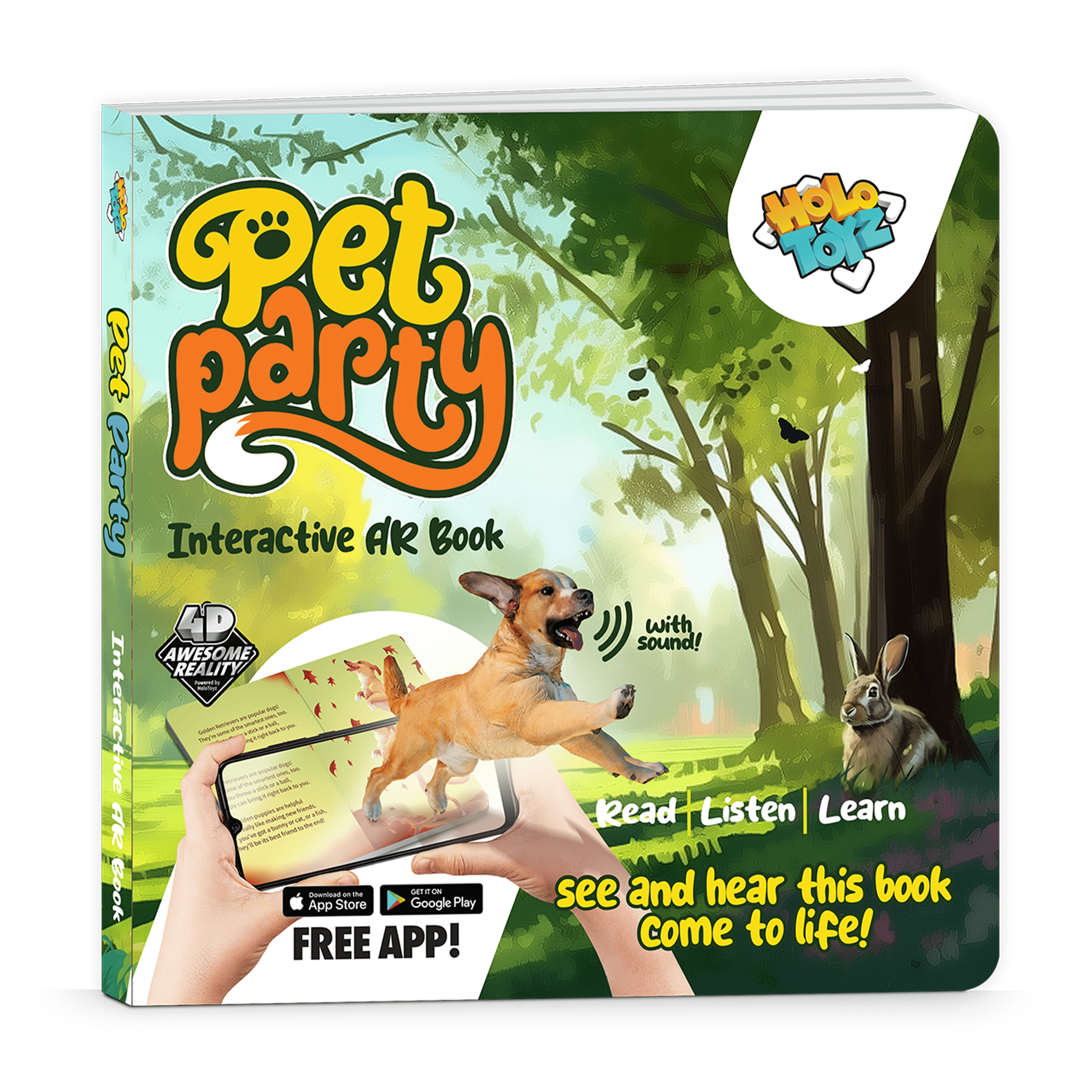 Holotoyz - Pet Party Ar Book