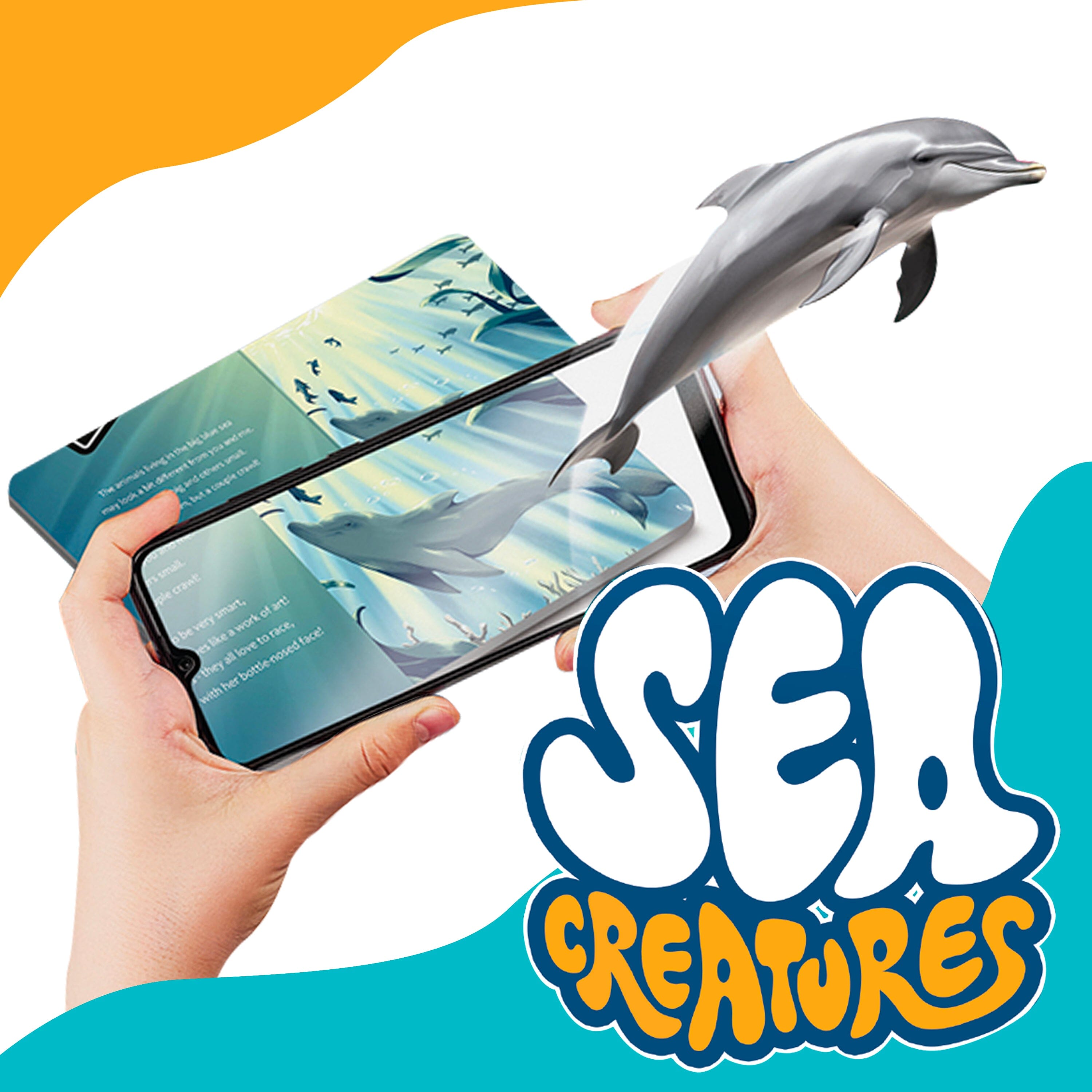 Holotoyz - Sea Creatures Ar Book
