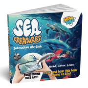 Holotoyz - Sea Creatures Ar Book
