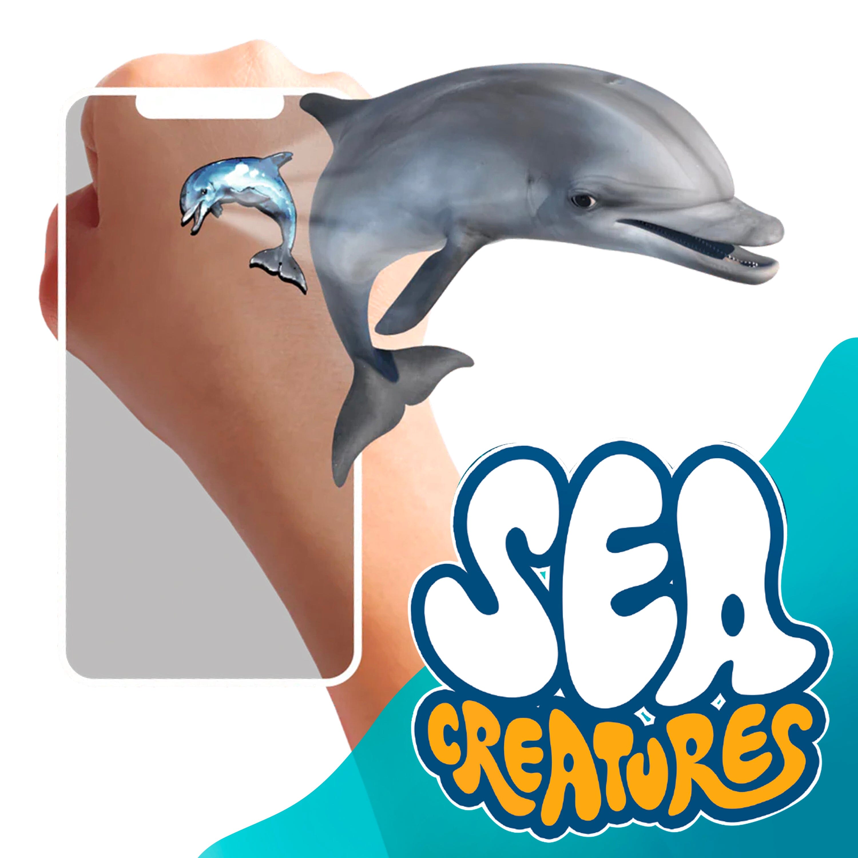 Holotoyz - Sea Creatures Ar Tattoos
