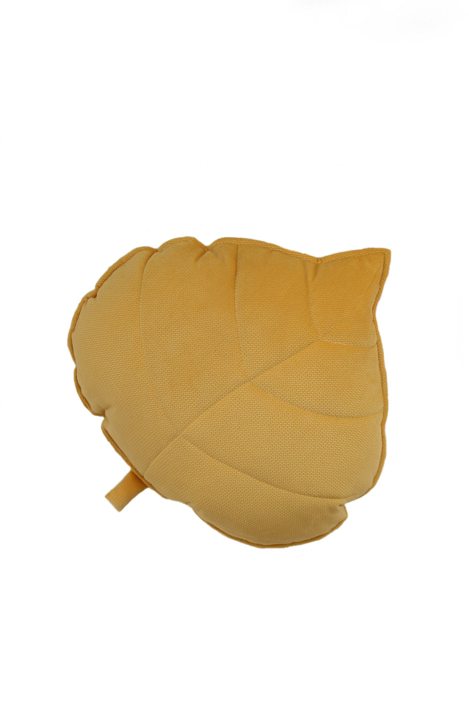 Velvet Honey Leaf Pillow