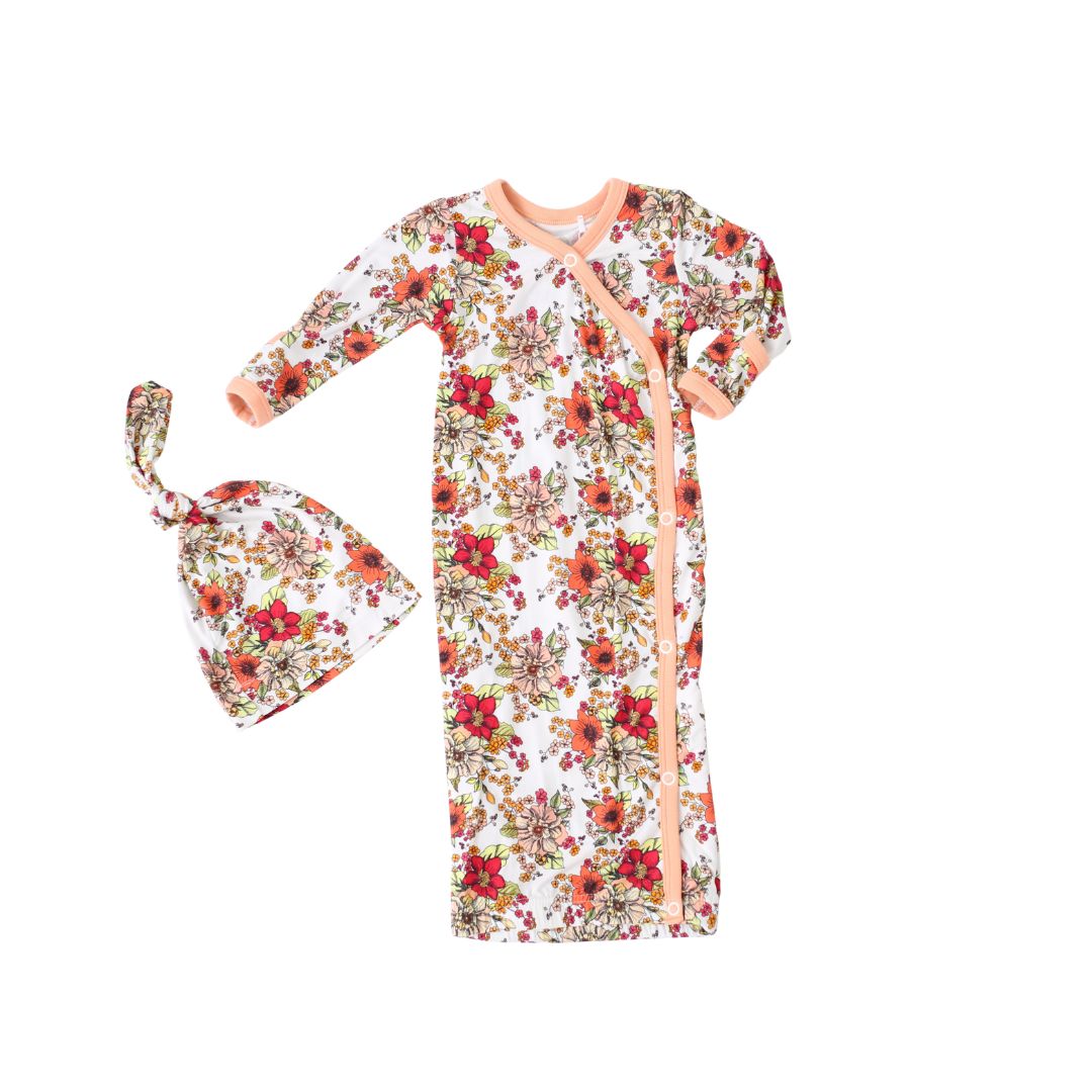Honeyblossom Gown & Hat
