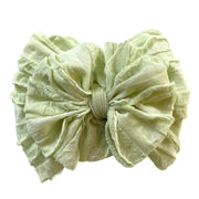 Honeydew | Signature Ruffled Baby Headband