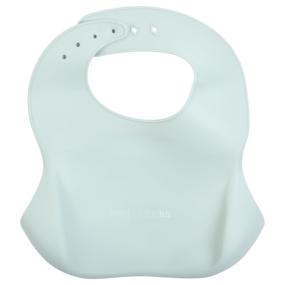 Honeydew Silicone Bib