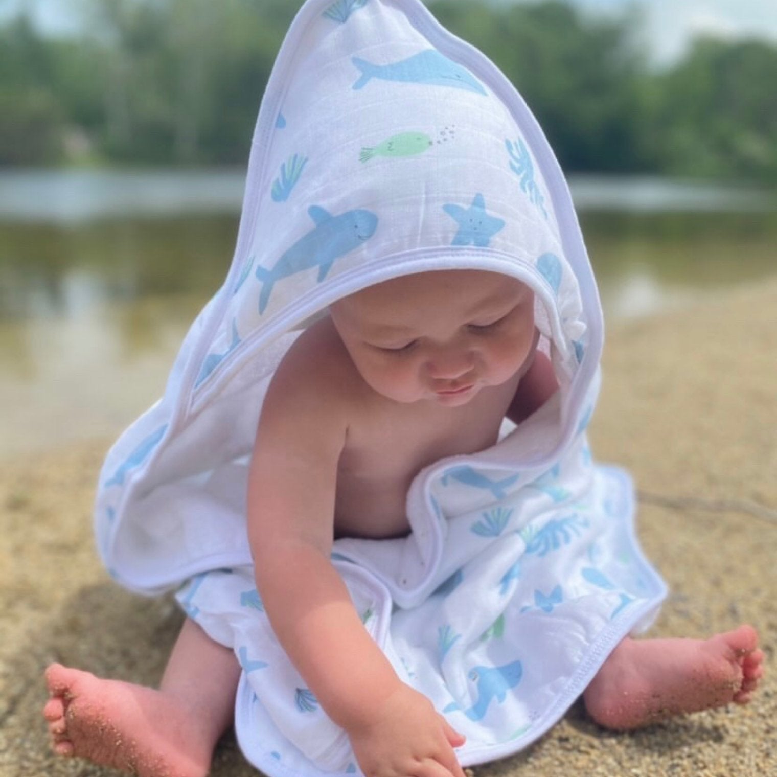 Hooded Towel- Eye See You
