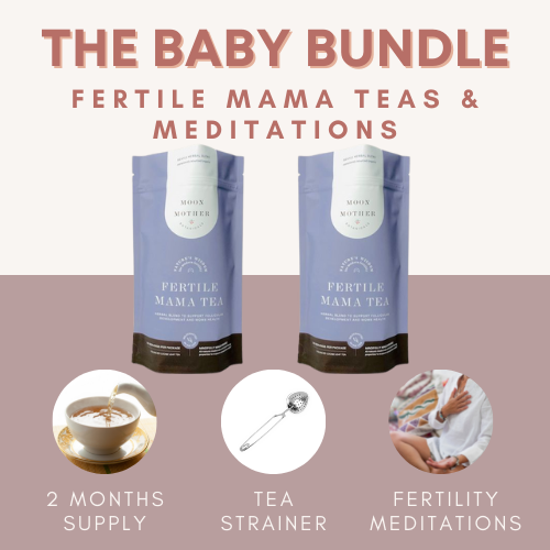The Baby Fertility Tea & Meditations Bundle
