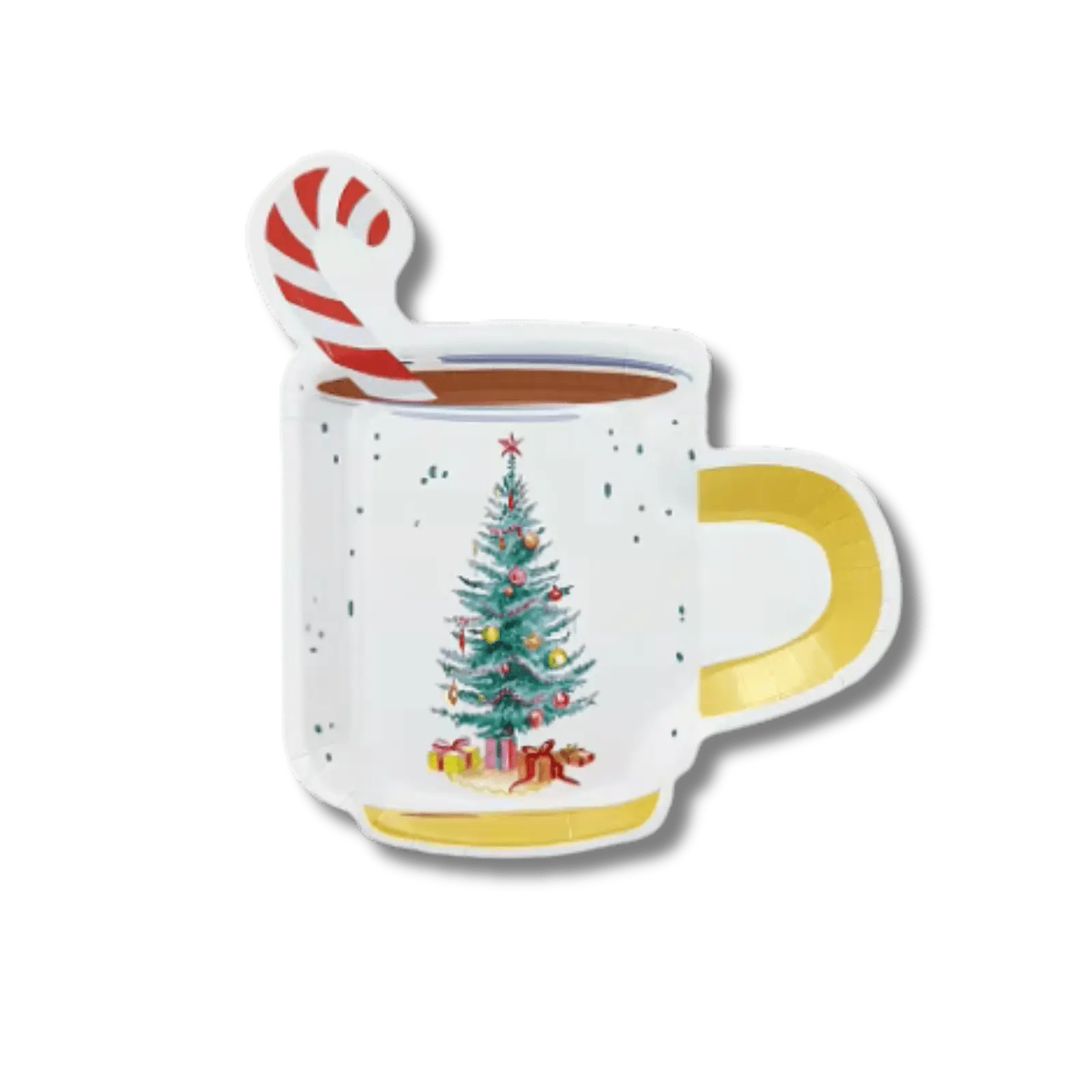 Hot Cocoa Christmas Paper Plate