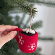 Hot Cocoa With Marshmallow Ornament