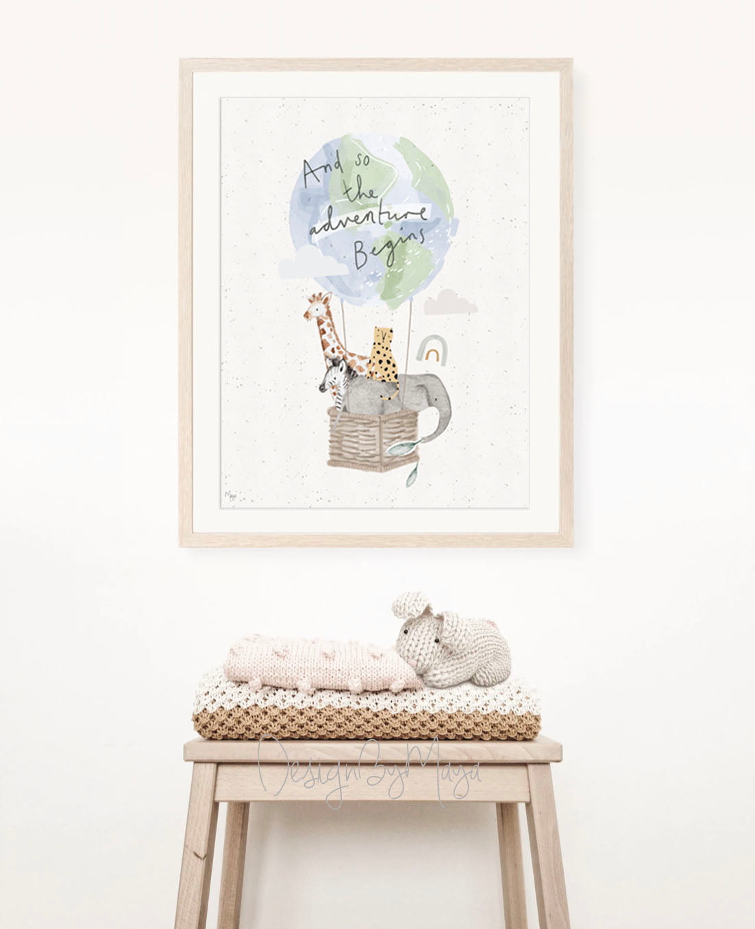 Pine Trees Prints - Luster Paper Nursery Wall Art Prints