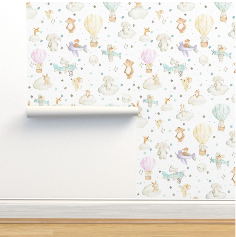One Of A Kind Abc Wallpaper - Nursery Wall Decor Wallpapers