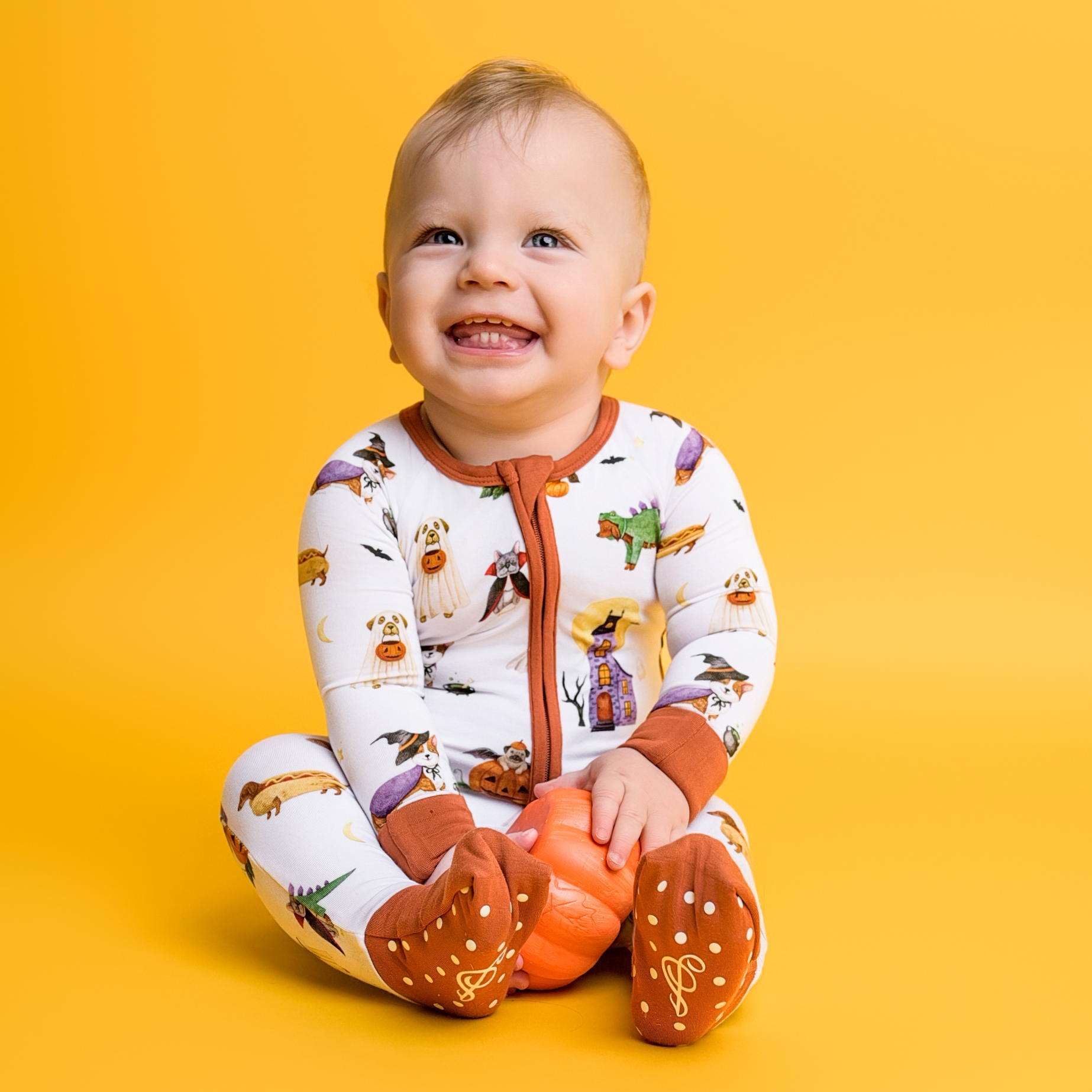 Howl-o-ween (dog) Romper