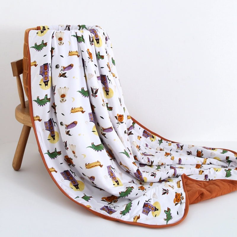 Howl-o-ween (dog) Toddler Quilted Blanket