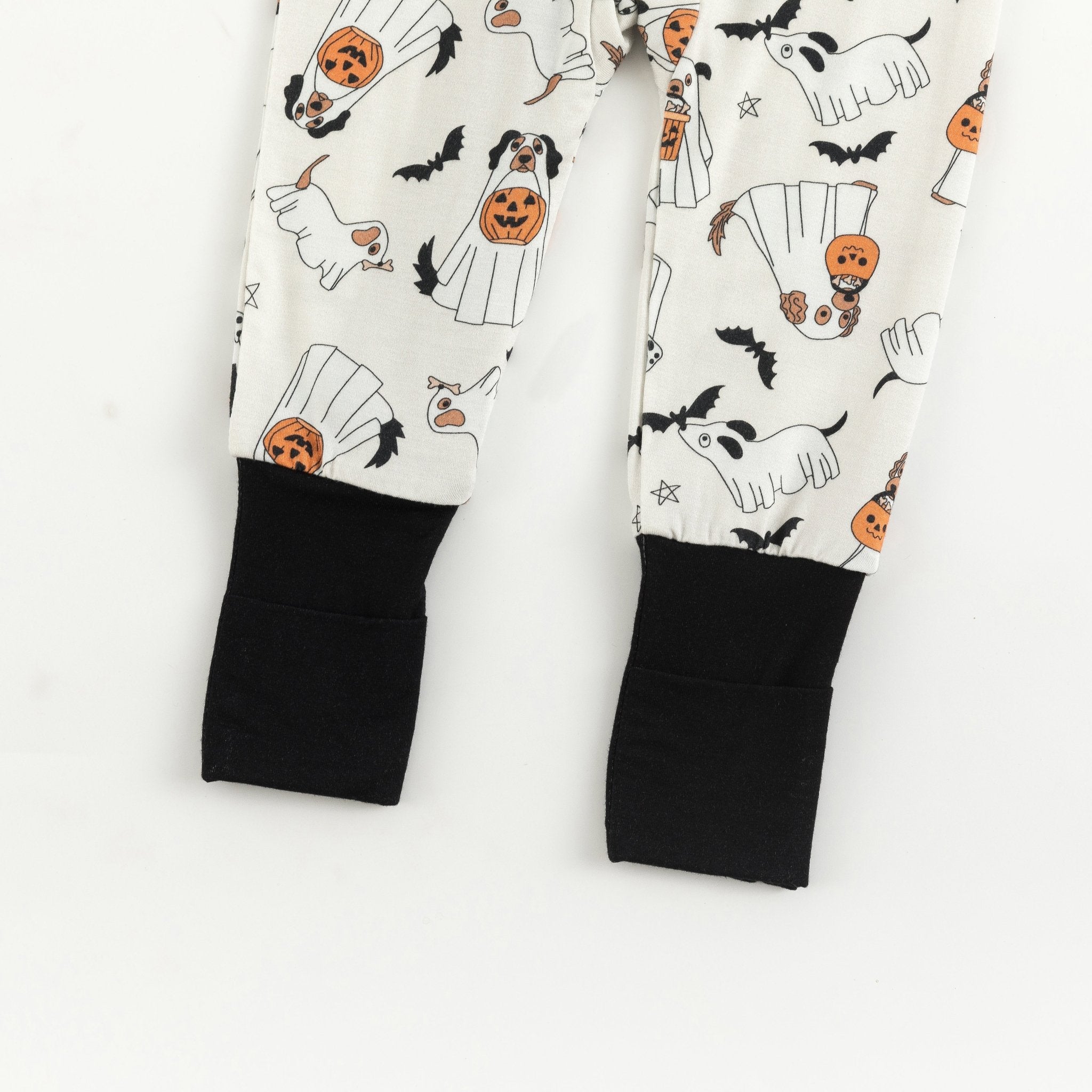 Howl-o-ween Pups (convertible Zip Footies)
